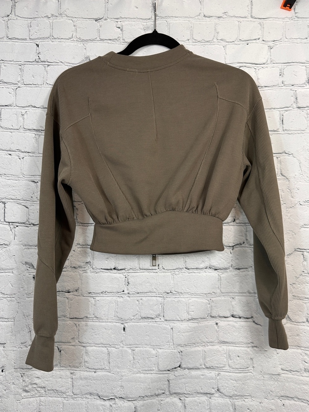 Lululemon Ribbed Softstreme Cropped Jacket size 2 - Picture 3 of 7